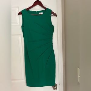Kelly green Calvin Klein dress size 8P